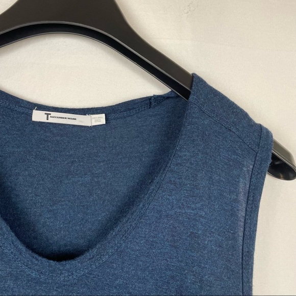 T by Alexander Wang classic pocketed tank top XS oversized - Picture 2 of 6